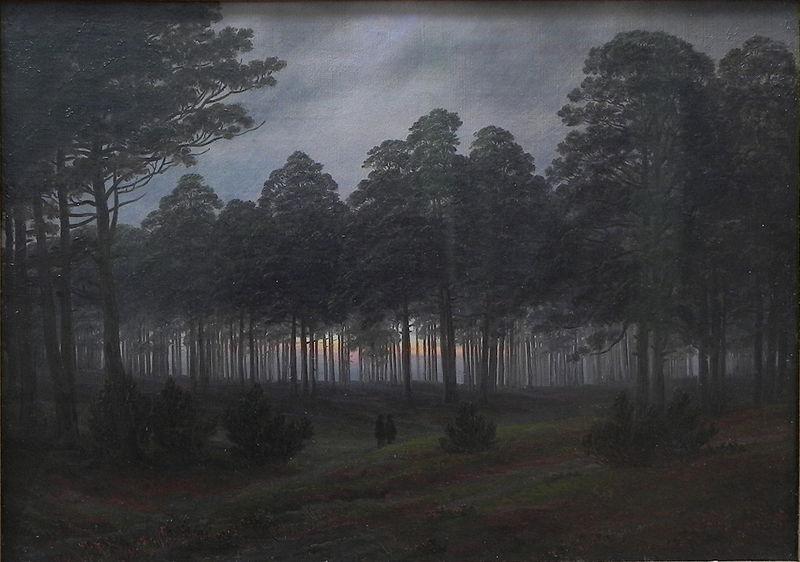 Caspar David Friedrich The Times of Day oil painting picture